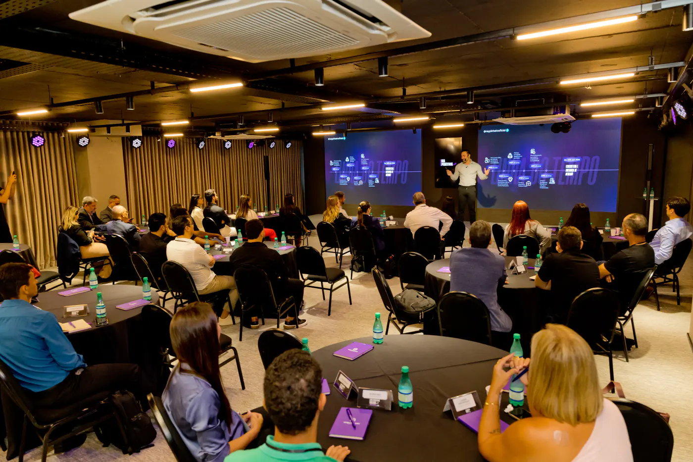 Palestra de Ney Pinheiro sobre liderança de mercado
