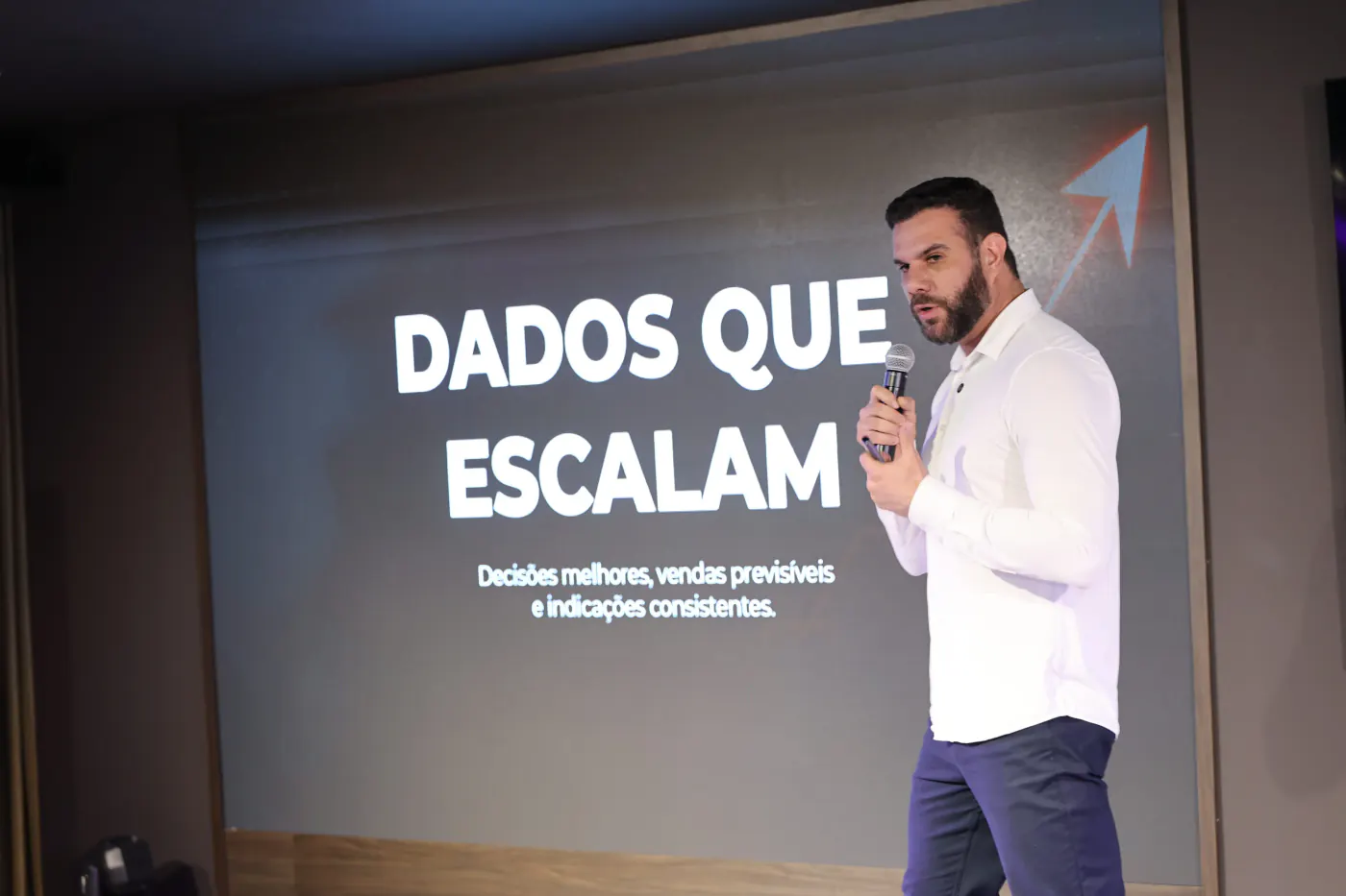 Palestra de Thiago sobre dados e indicadores